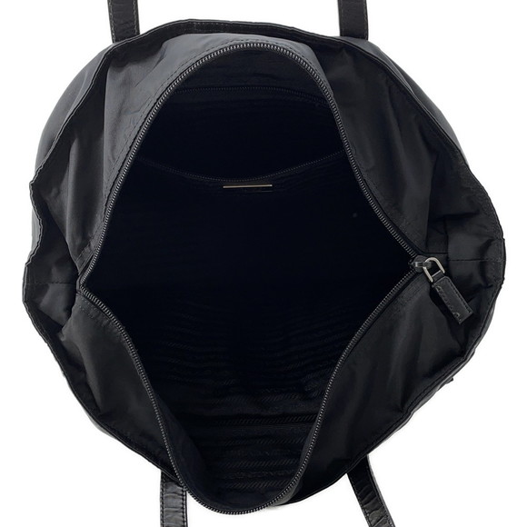 Prada Triangle Black Shoulder Bag - Picture 5 of 8